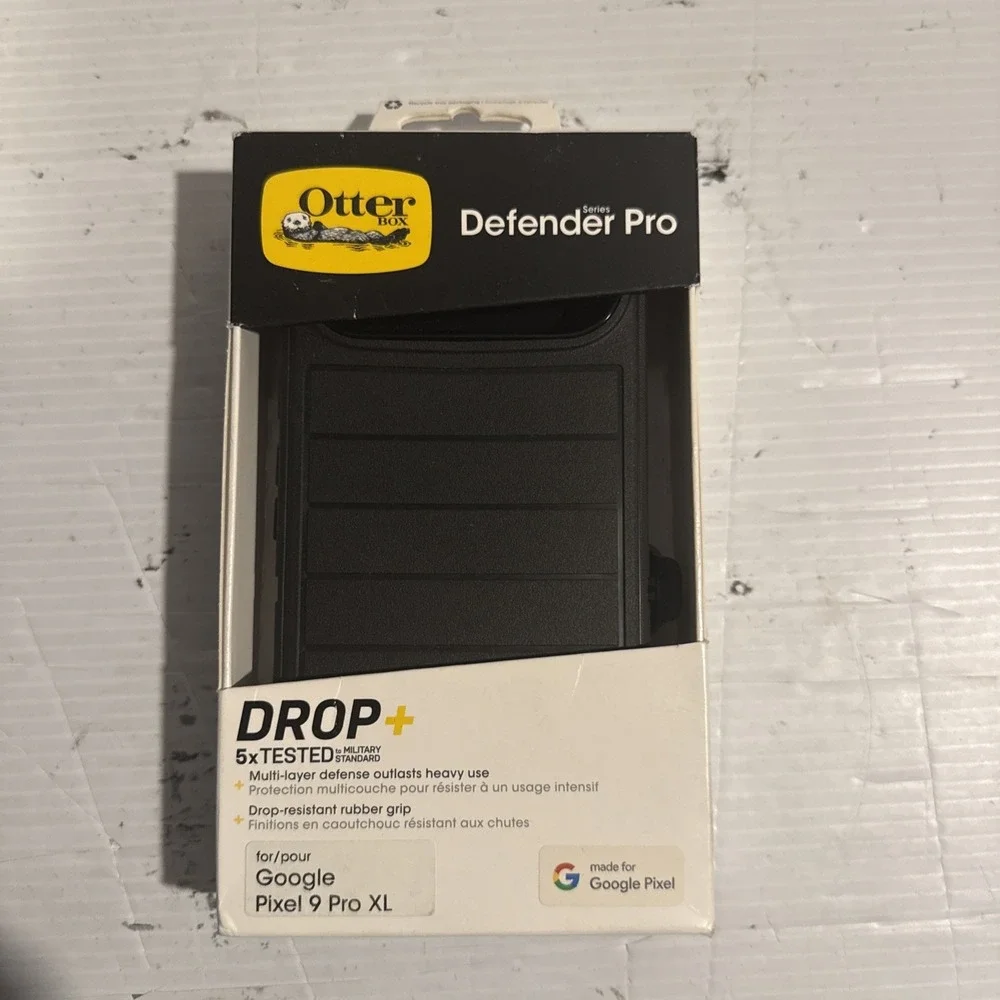 Otterbox Defender Pro Case for Google Pixel 9 Pro XL- Black Brand New